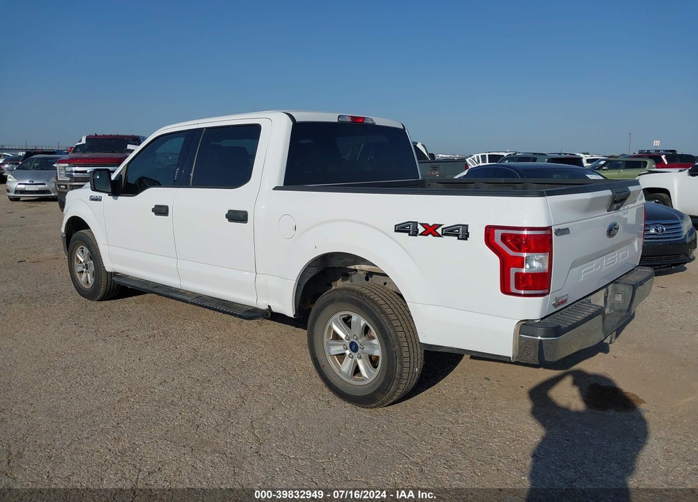 2018 FORD F-150 XLT VIN: 1FTEW1E51JKE13811