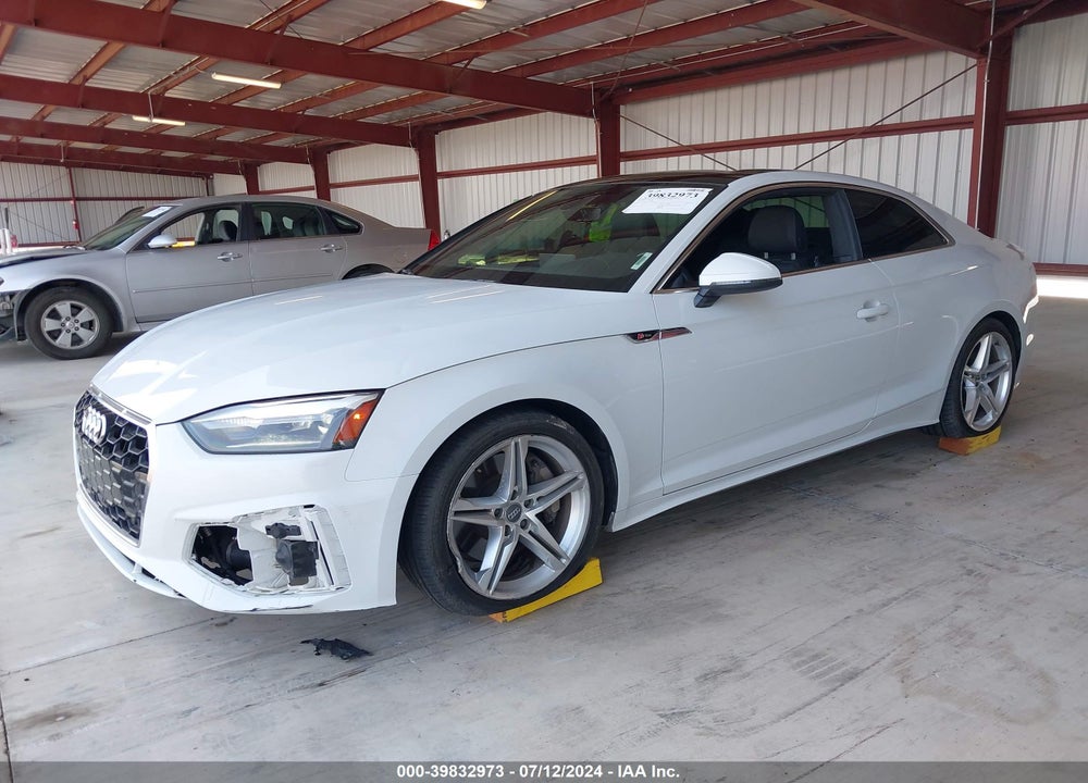 2020 AUDI A5 PREMIUM 45 TFSI QUATTRO S TRONIC VIN: WAUSNAF58LA002772