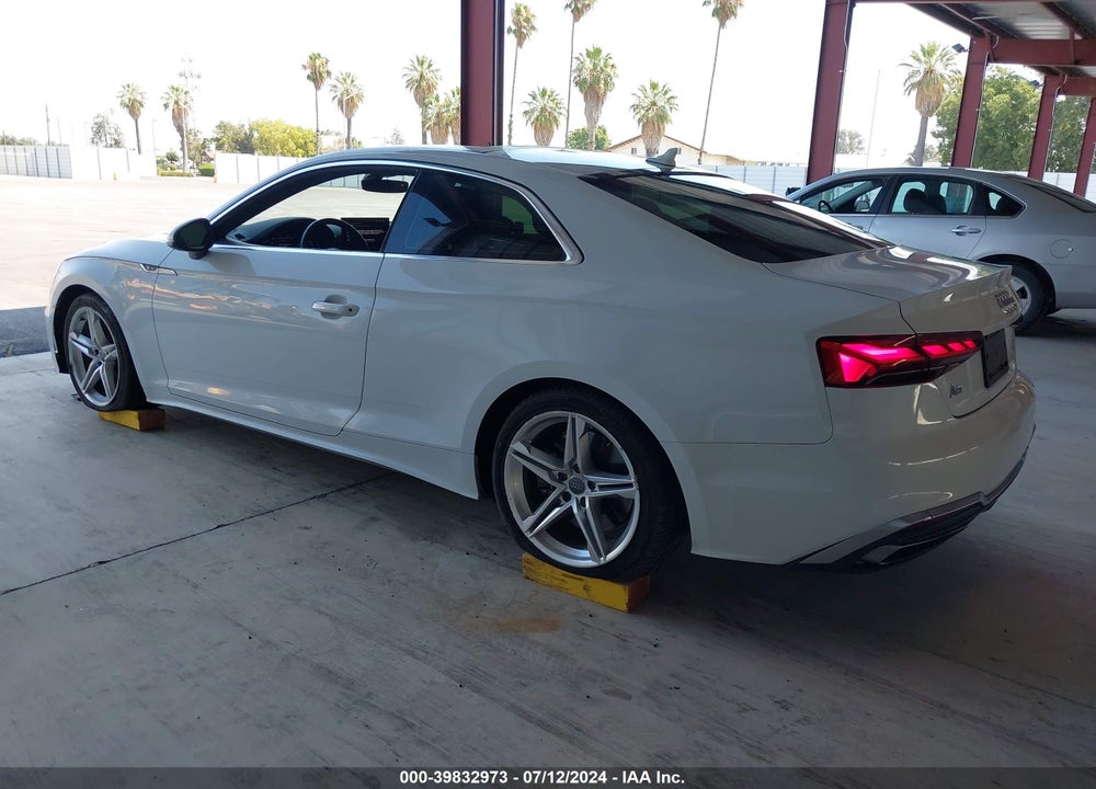 2020 AUDI A5 PREMIUM 45 TFSI QUATTRO S TRONIC VIN: WAUSNAF58LA002772