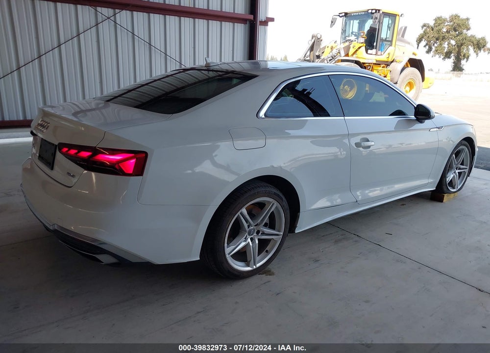2020 AUDI A5 PREMIUM 45 TFSI QUATTRO S TRONIC VIN: WAUSNAF58LA002772