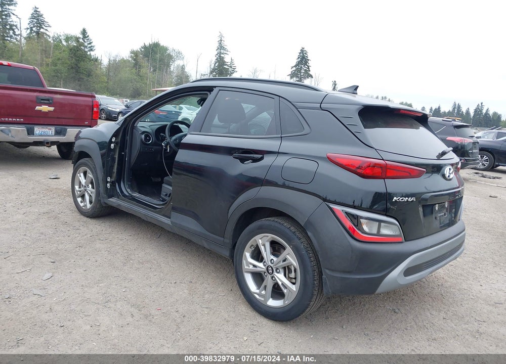 2023 HYUNDAI KONA SEL VIN: KM8K6CAB9PU990167