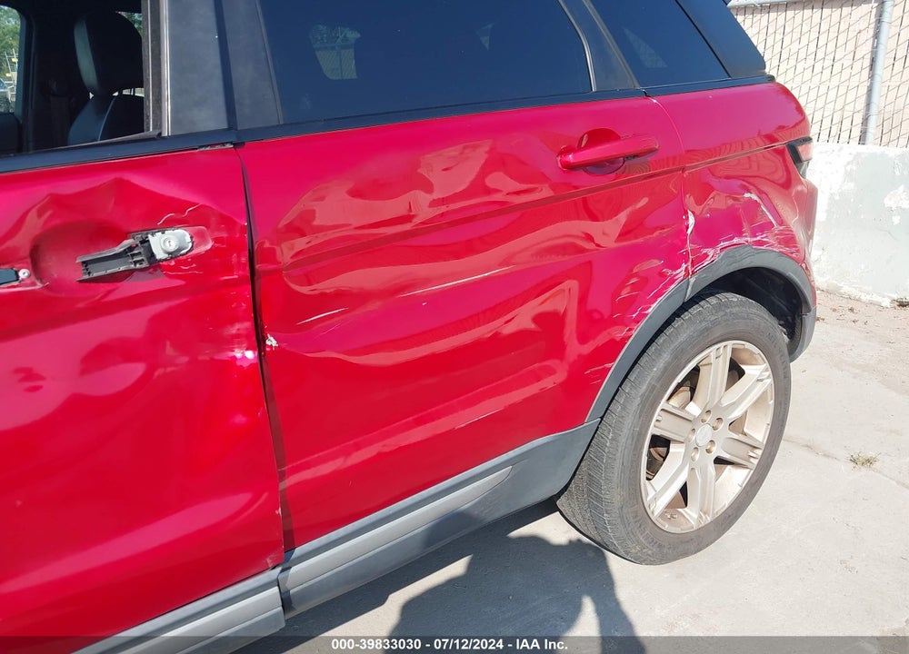 2013 LAND ROVER RANGE ROVER EVOQUE PURE VIN: SALVP2BG0DH826693