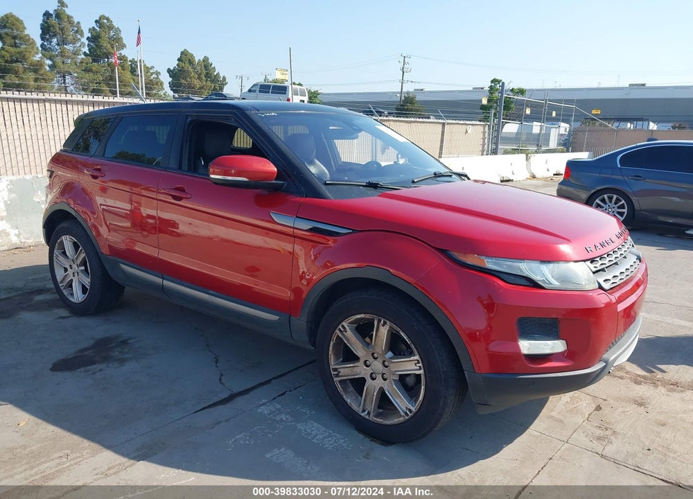 2013 LAND ROVER RANGE ROVER EVOQUE PURE VIN: SALVP2BG0DH826693