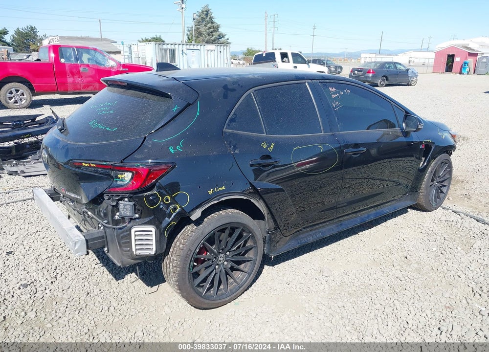 2023 TOYOTA GR COROLLA CORE VIN: JTNABAAE7PA002987