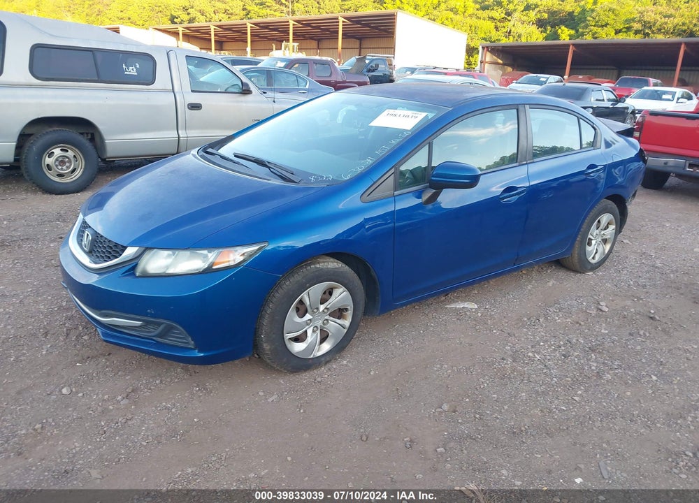 2015 HONDA CIVIC LX VIN: 19XFB2F59FE008522