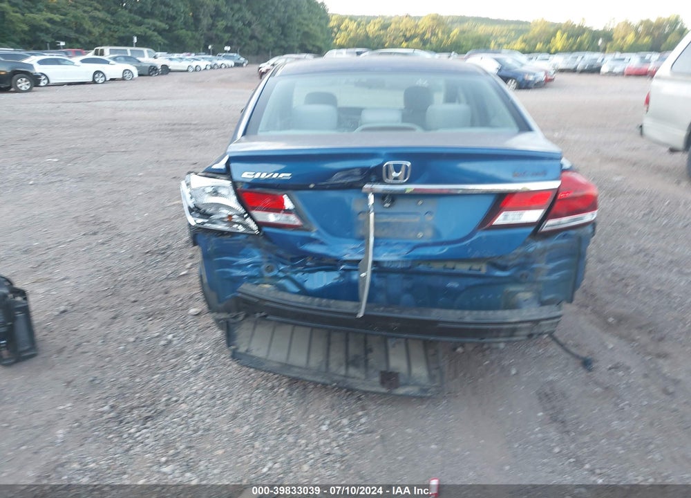 2015 HONDA CIVIC LX VIN: 19XFB2F59FE008522