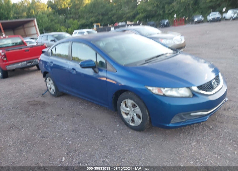 2015 HONDA CIVIC LX VIN: 19XFB2F59FE008522