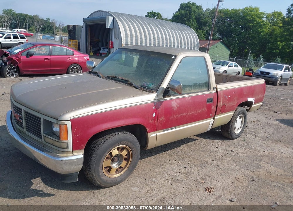 1991 GMC SIERRA C1500 VIN: 1GTDC14Z3MZ526499