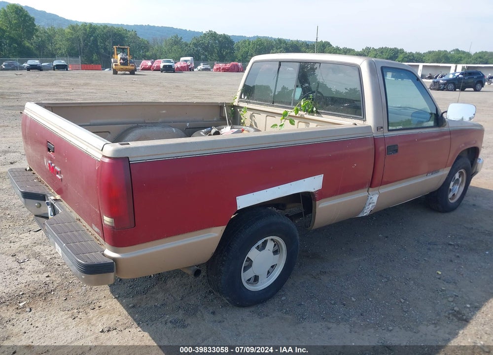 1991 GMC SIERRA C1500 VIN: 1GTDC14Z3MZ526499