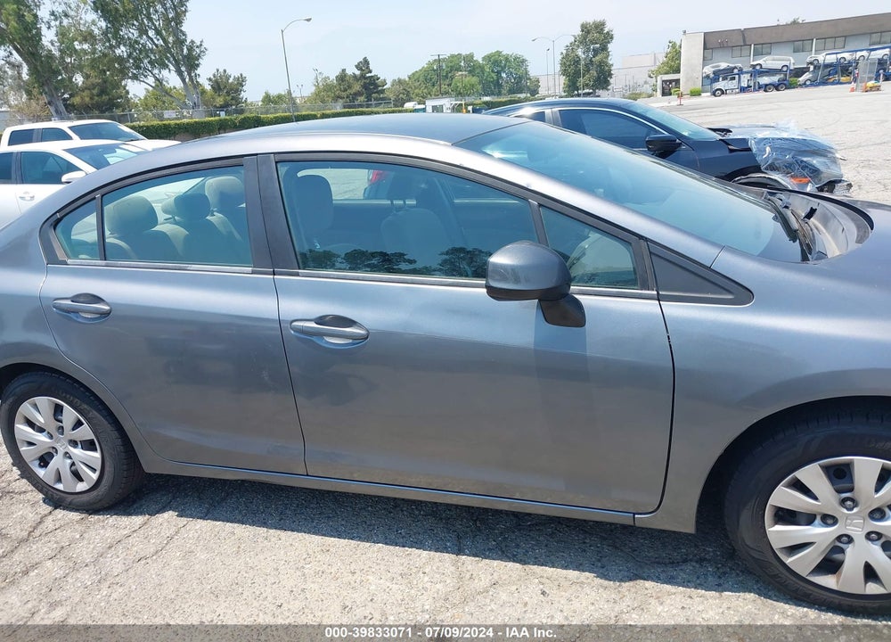 2012 HONDA CIVIC LX VIN: 19XFB2F56CE375406
