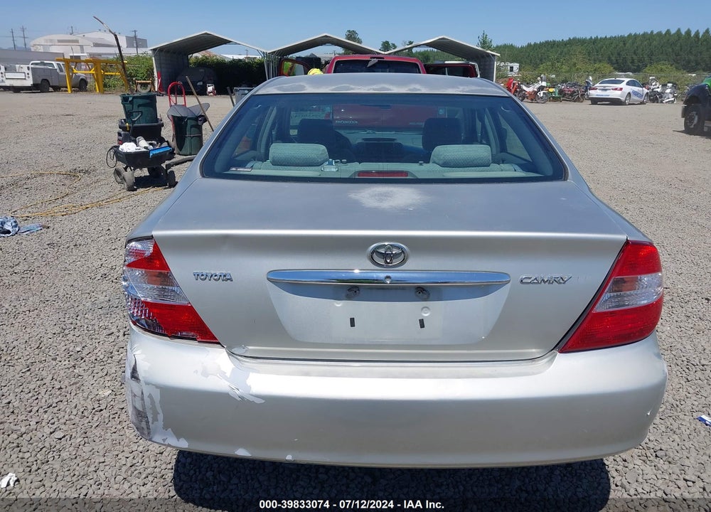 2003 TOYOTA CAMRY LE VIN: JTDBE32K330142390