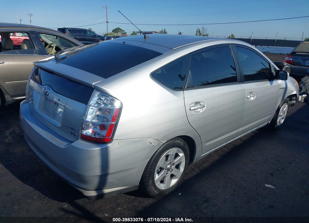 2007 TOYOTA PRIUS VIN: JTDKB20U773295544
