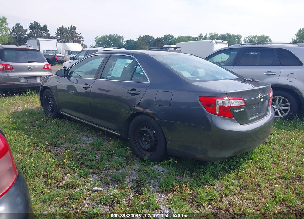 2012 TOYOTA CAMRY LE VIN: 4T4BF1FK1CR220672