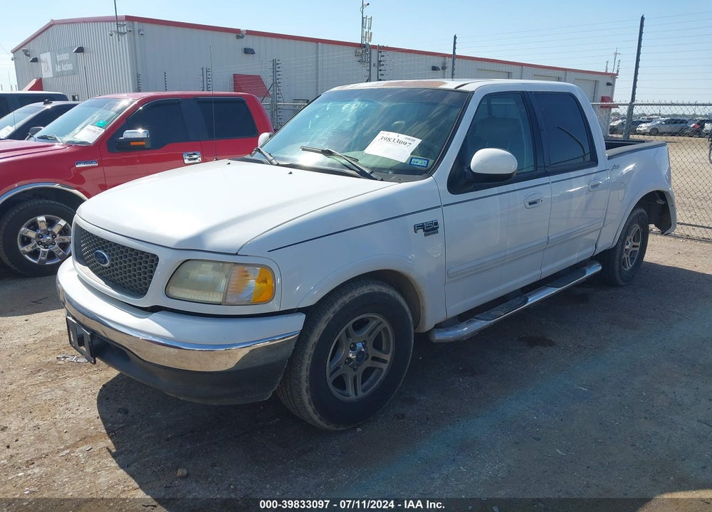 2002 FORD F-150 LARIAT/XLT VIN: 1FTRW07L82KD93551