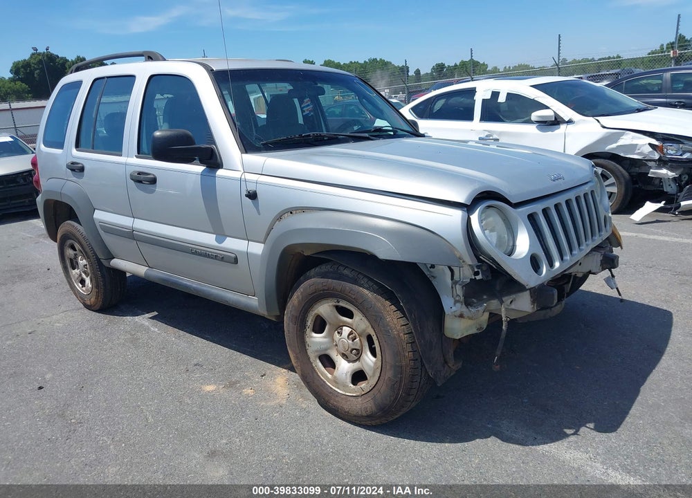2005 JEEP LIBERTY SPORT VIN: 1J4GL48K85W522909