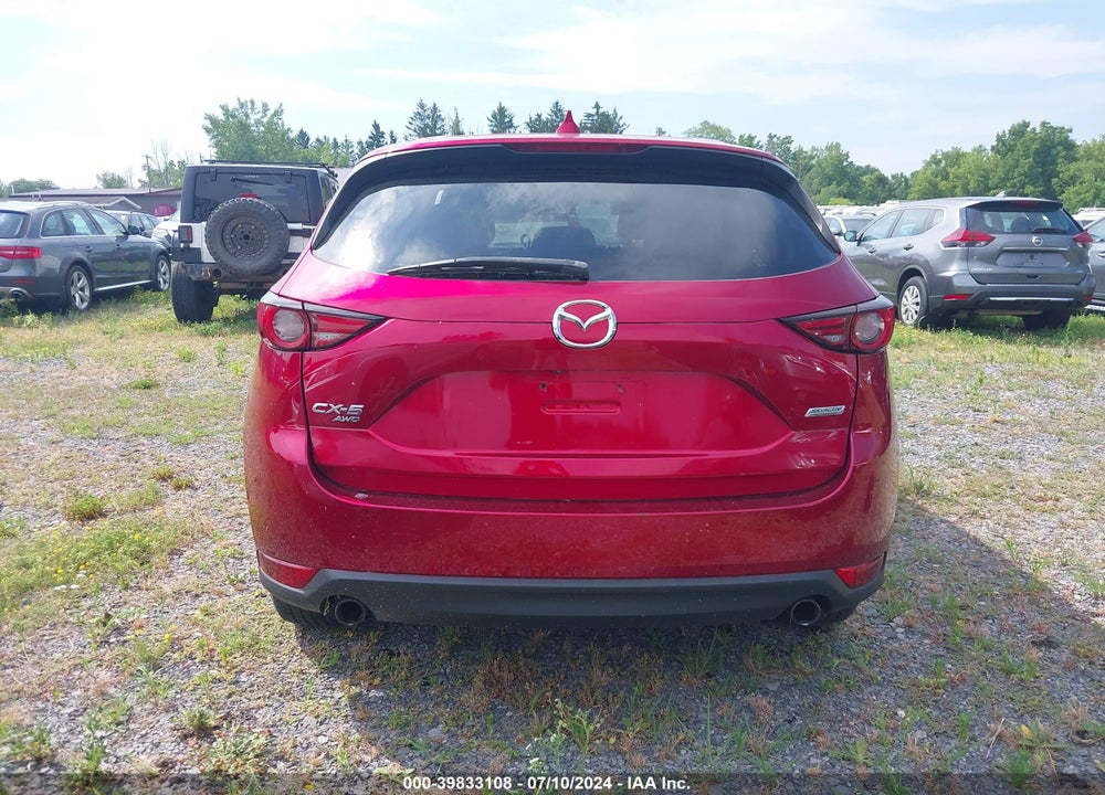 2018 MAZDA CX-5 GRAND TOURING VIN: JM3KFBDM6J0448316