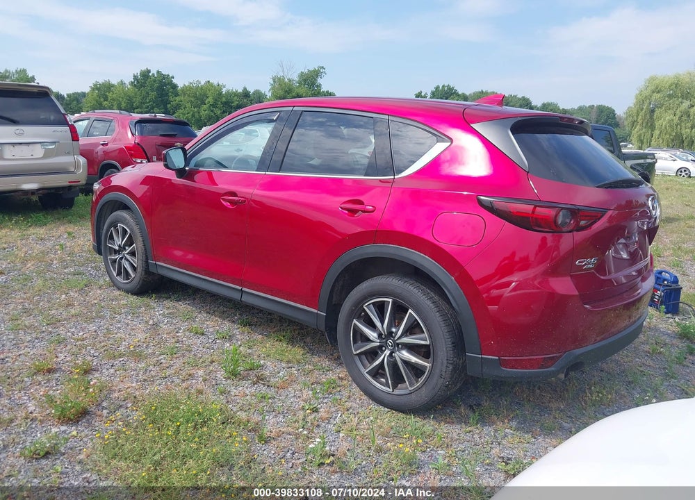 2018 MAZDA CX-5 GRAND TOURING VIN: JM3KFBDM6J0448316