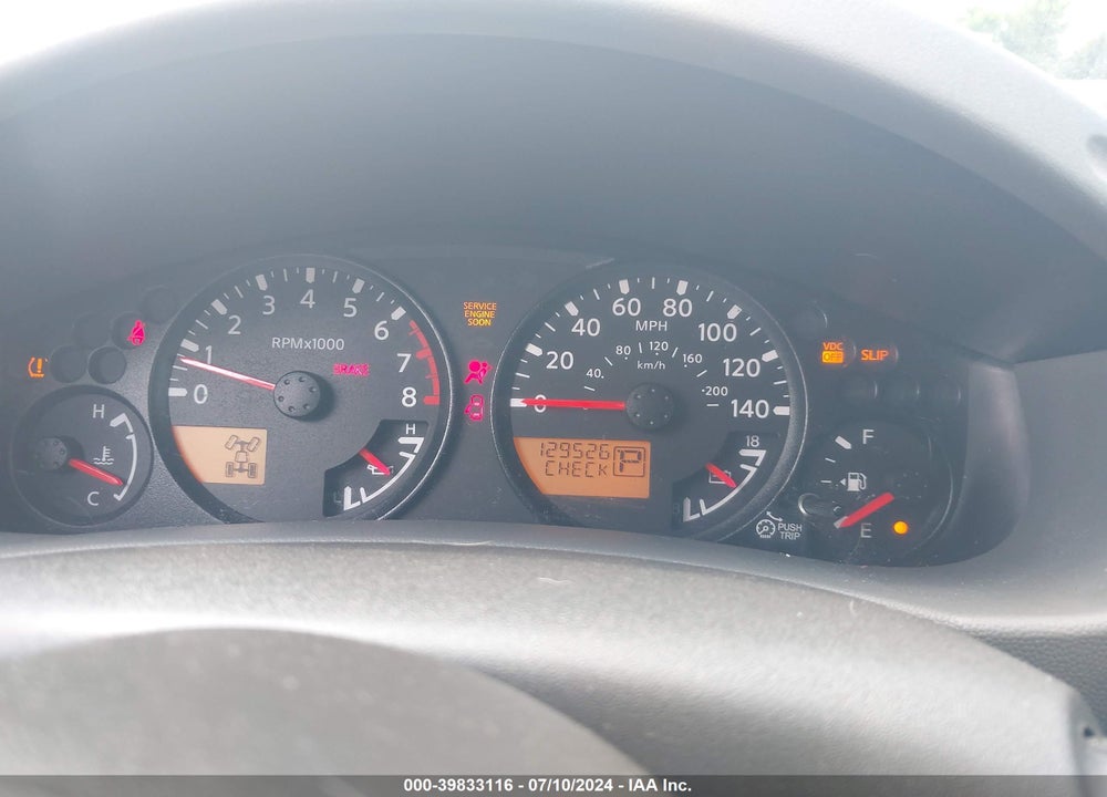 2011 NISSAN XTERRA S VIN: 5N1AN0NW6BC523524