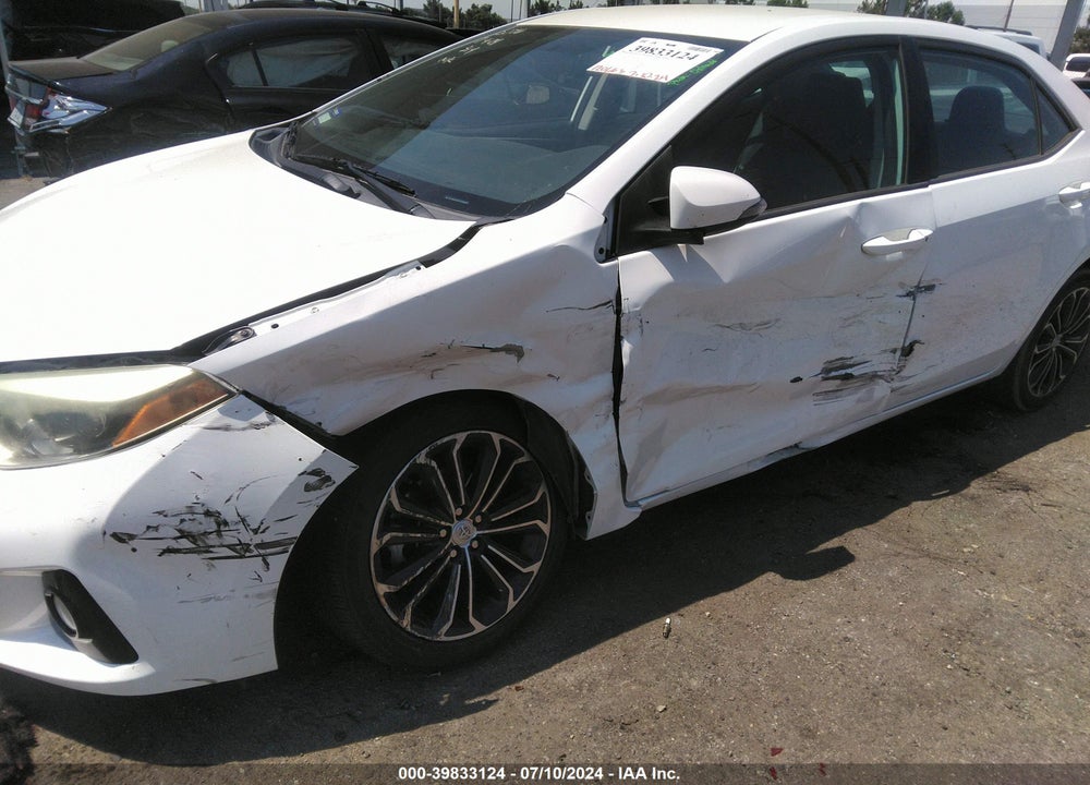 2015 TOYOTA COROLLA S PLUS VIN: 5YFBURHE8FP295963