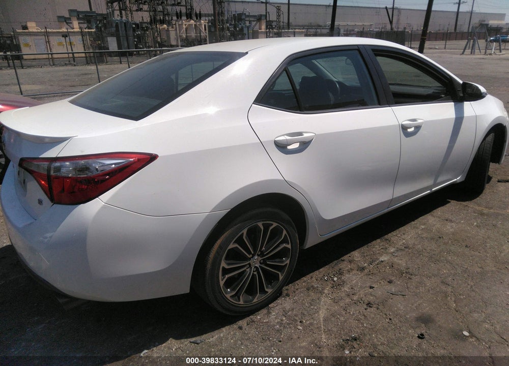 2015 TOYOTA COROLLA S PLUS VIN: 5YFBURHE8FP295963