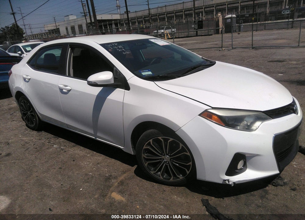 2015 TOYOTA COROLLA S PLUS VIN: 5YFBURHE8FP295963