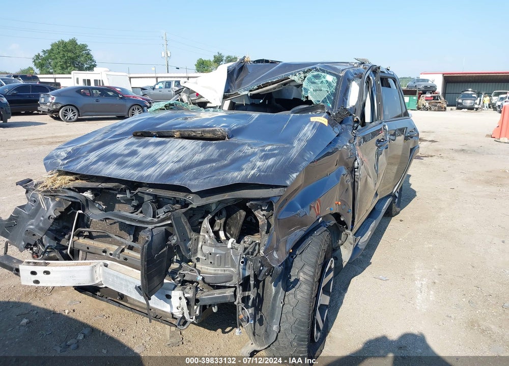 2019 TOYOTA 4RUNNER TRD OFF ROAD VIN: JTEBU5JR7K5622717