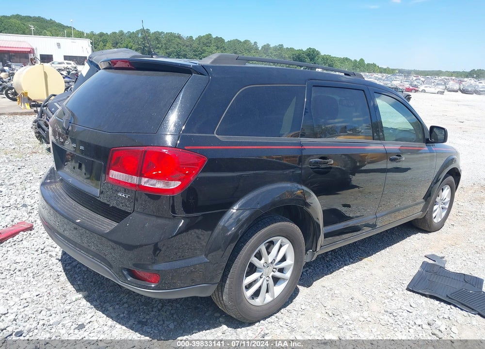 2014 DODGE JOURNEY SXT VIN: 3C4PDCBB1ET312034