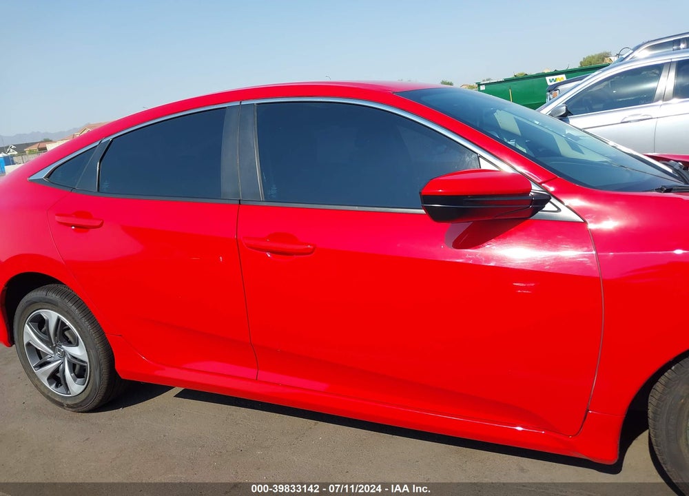 2019 HONDA CIVIC LX VIN: 2HGFC2F62KH597192