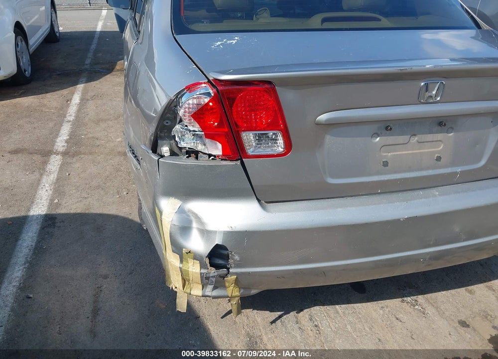 2005 HONDA CIVIC HYBRID VIN: JHMES96665S012129