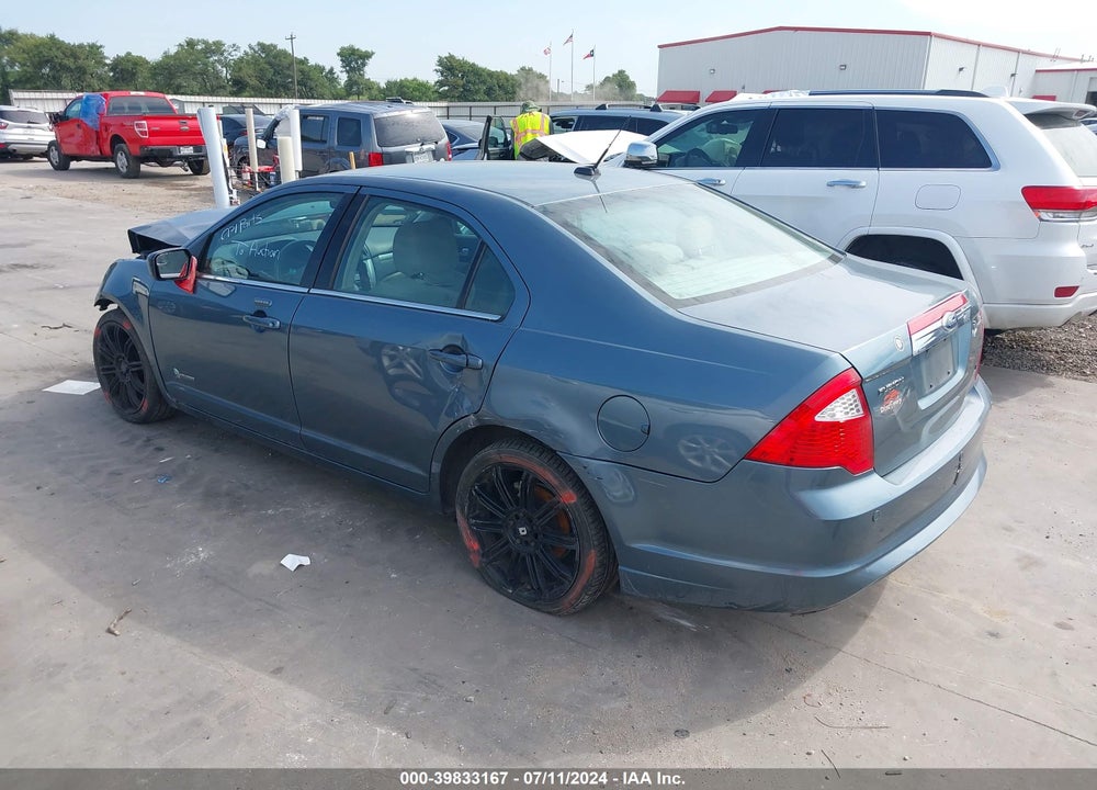 2012 FORD FUSION HYBRID VIN: 3FADP0L33CR436502