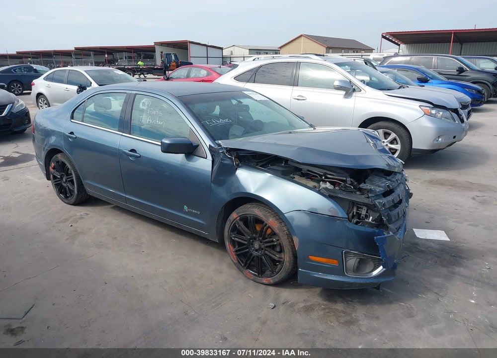 2012 FORD FUSION HYBRID VIN: 3FADP0L33CR436502