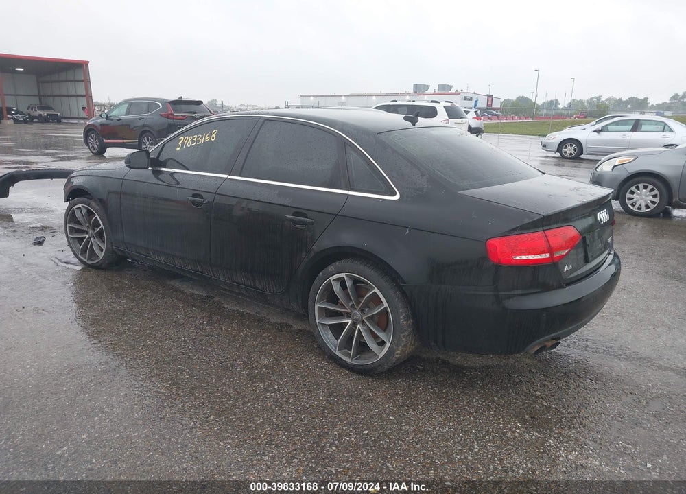 2011 AUDI A4 2.0T PREMIUM VIN: WAUFFAFL4BN051679