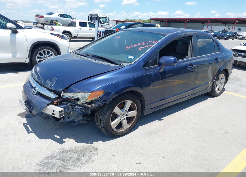 2007 HONDA CIVIC EX VIN: 1HGFA16897L023670