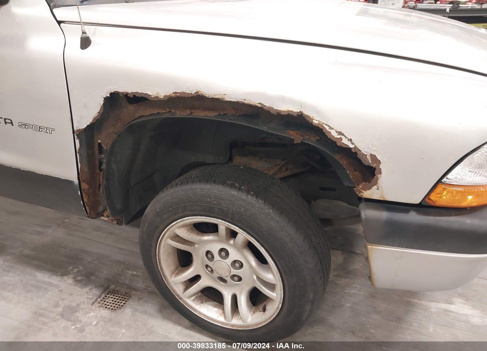 2002 DODGE DAKOTA SPORT VIN: 1B7GL32N92S506109