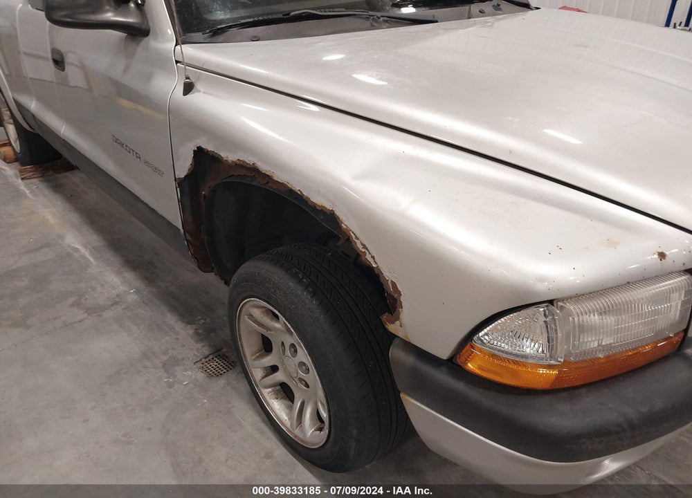2002 DODGE DAKOTA SPORT VIN: 1B7GL32N92S506109