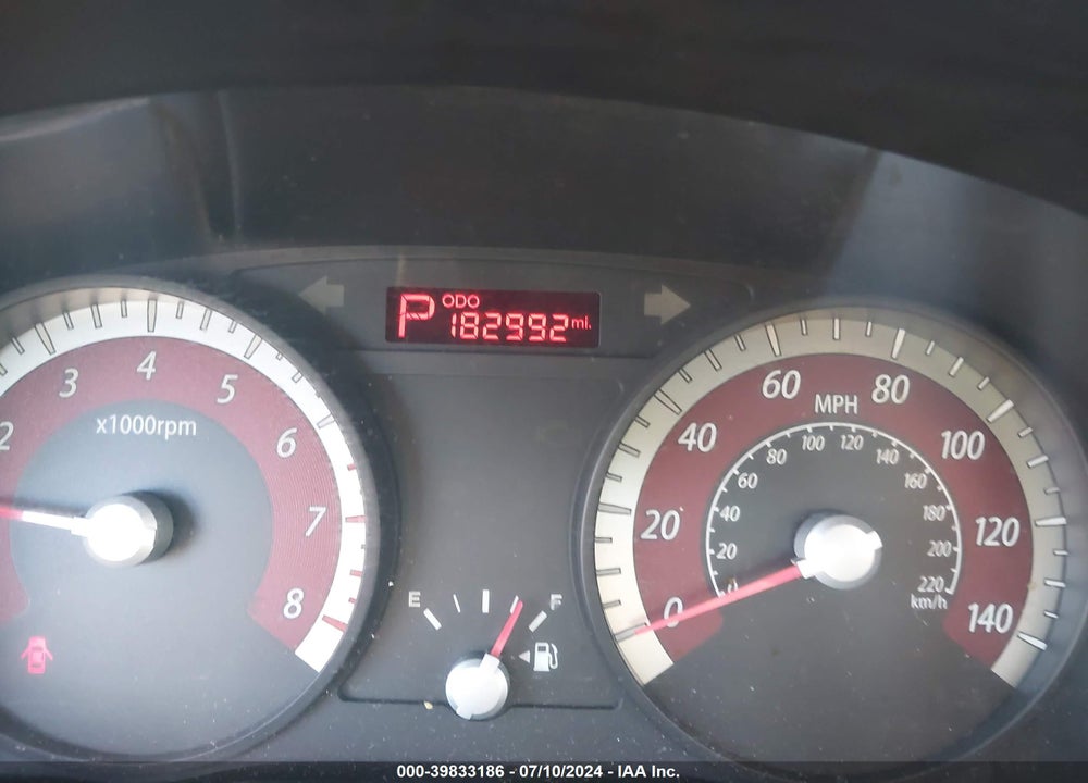 2010 KIA RIO LX VIN: KNADH4A32A6691943