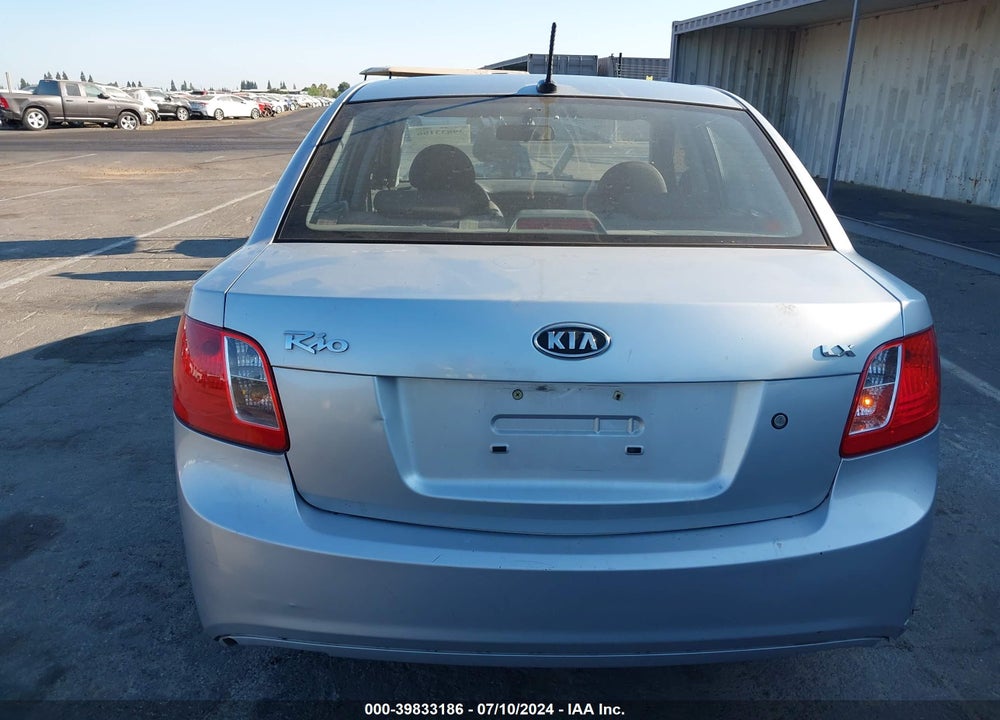 2010 KIA RIO LX VIN: KNADH4A32A6691943