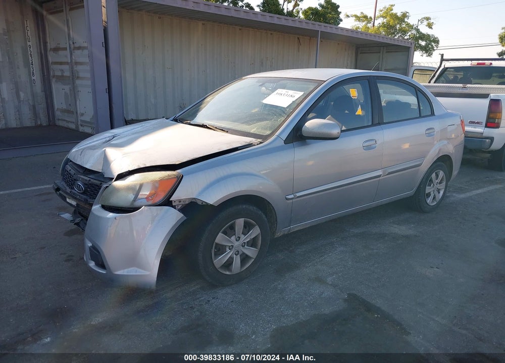 2010 KIA RIO LX VIN: KNADH4A32A6691943