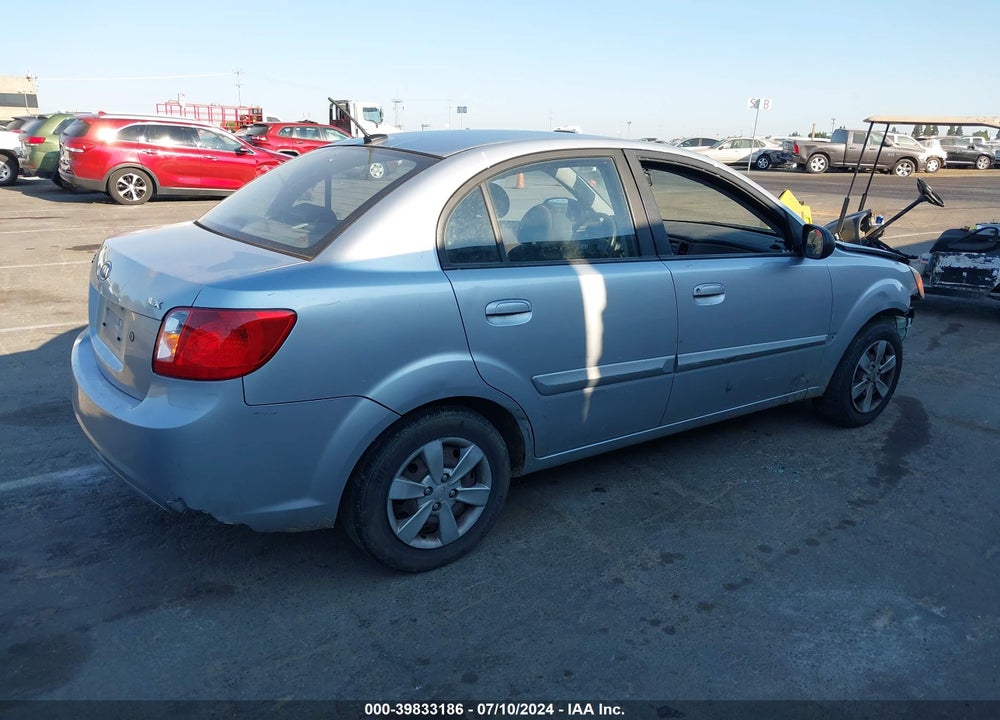 2010 KIA RIO LX VIN: KNADH4A32A6691943