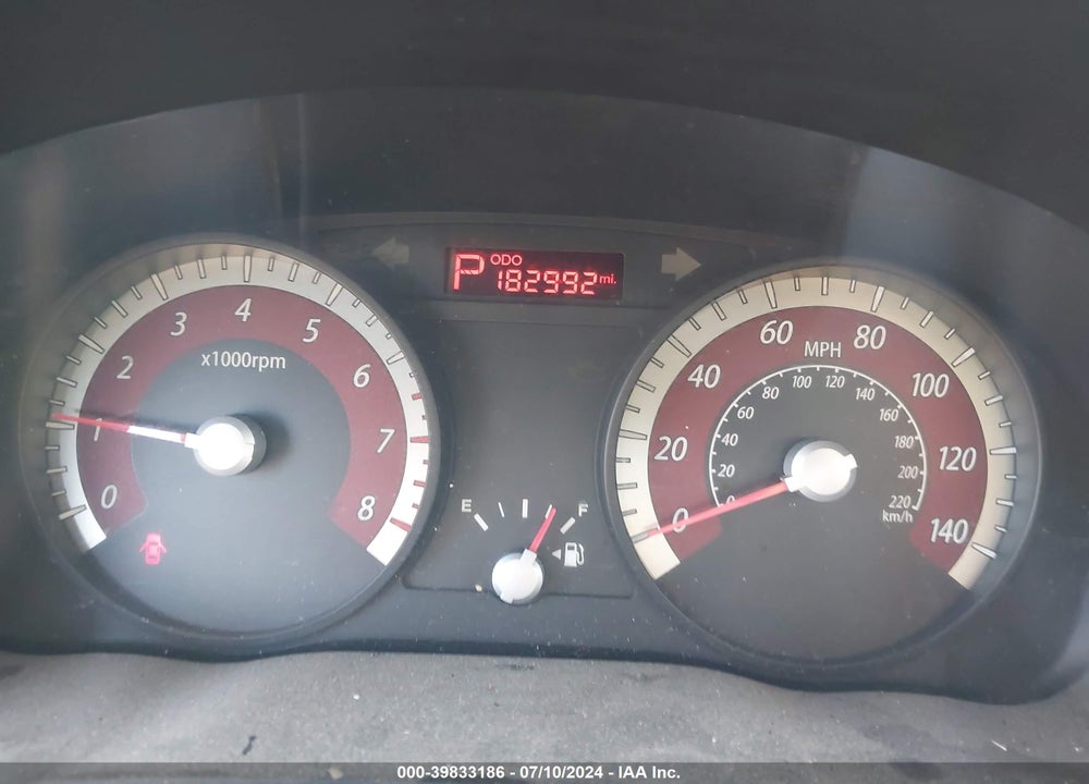 2010 KIA RIO LX VIN: KNADH4A32A6691943
