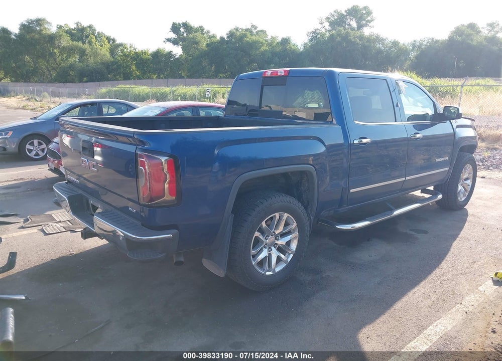2016 GMC SIERRA 1500 SLT VIN: 3GTU2NEC5GG205363