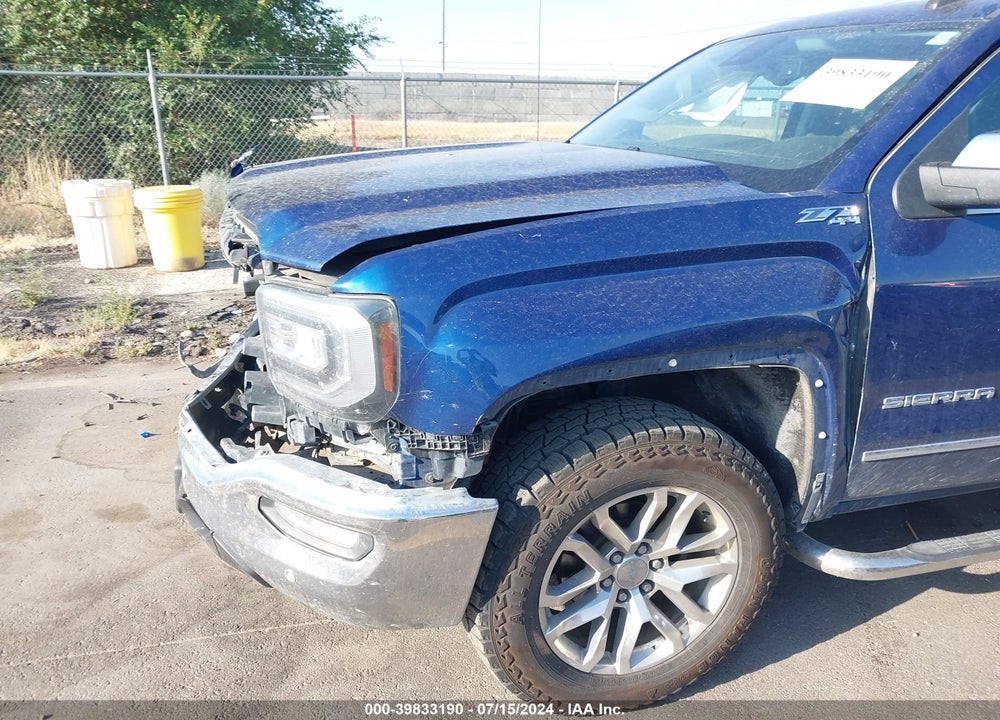 2016 GMC SIERRA 1500 SLT VIN: 3GTU2NEC5GG205363