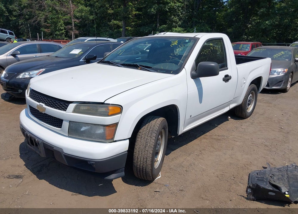 2009 CHEVROLET COLORADO WORK TRUCK VIN: 1GCCS149498111848