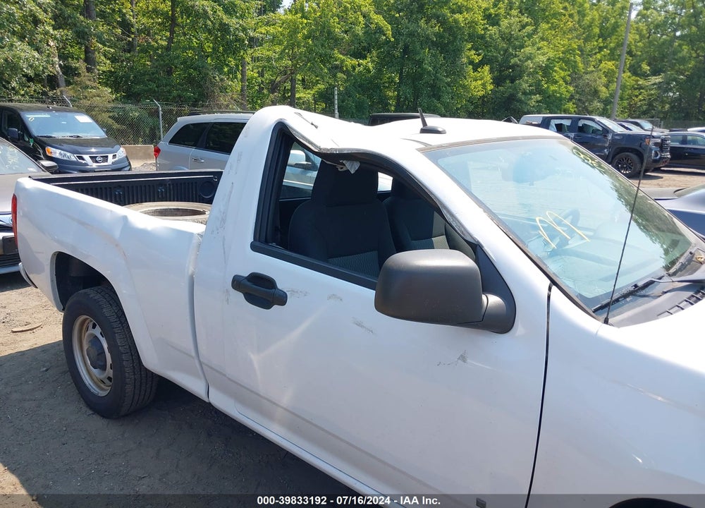 2009 CHEVROLET COLORADO WORK TRUCK VIN: 1GCCS149498111848