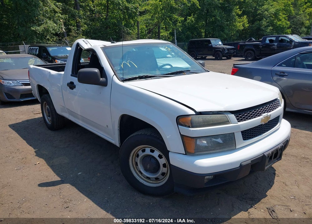 2009 CHEVROLET COLORADO WORK TRUCK VIN: 1GCCS149498111848