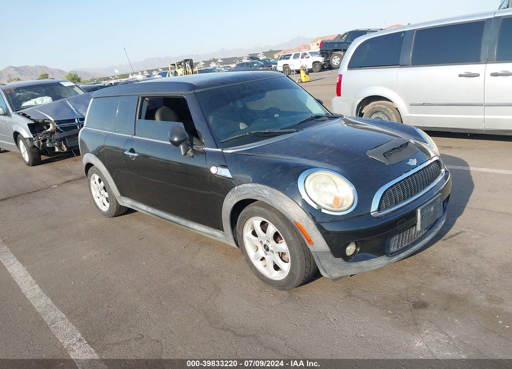 2009 MINI COOPER S CLUBMAN VIN: WMWMM33529TP92174