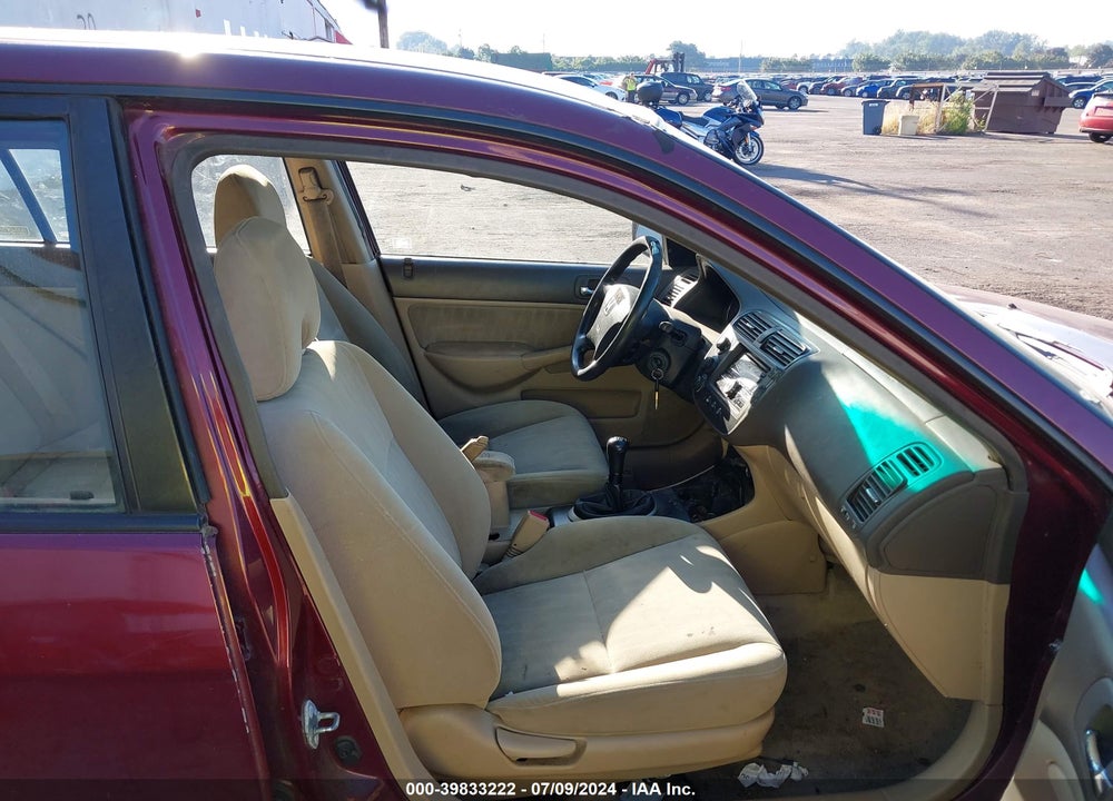 2003 HONDA CIVIC LX VIN: 2HGES15513H596165