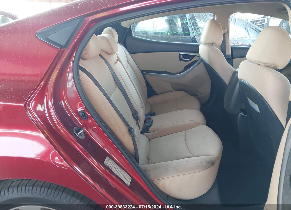 2013 HYUNDAI ELANTRA GLS VIN: 5NPDH4AE9DH337853