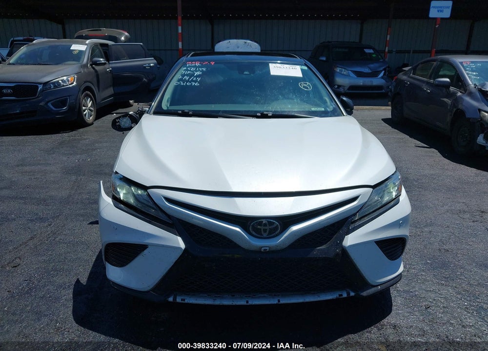 2019 TOYOTA CAMRY XSE V6 VIN: 4T1BZ1HKXKU031676