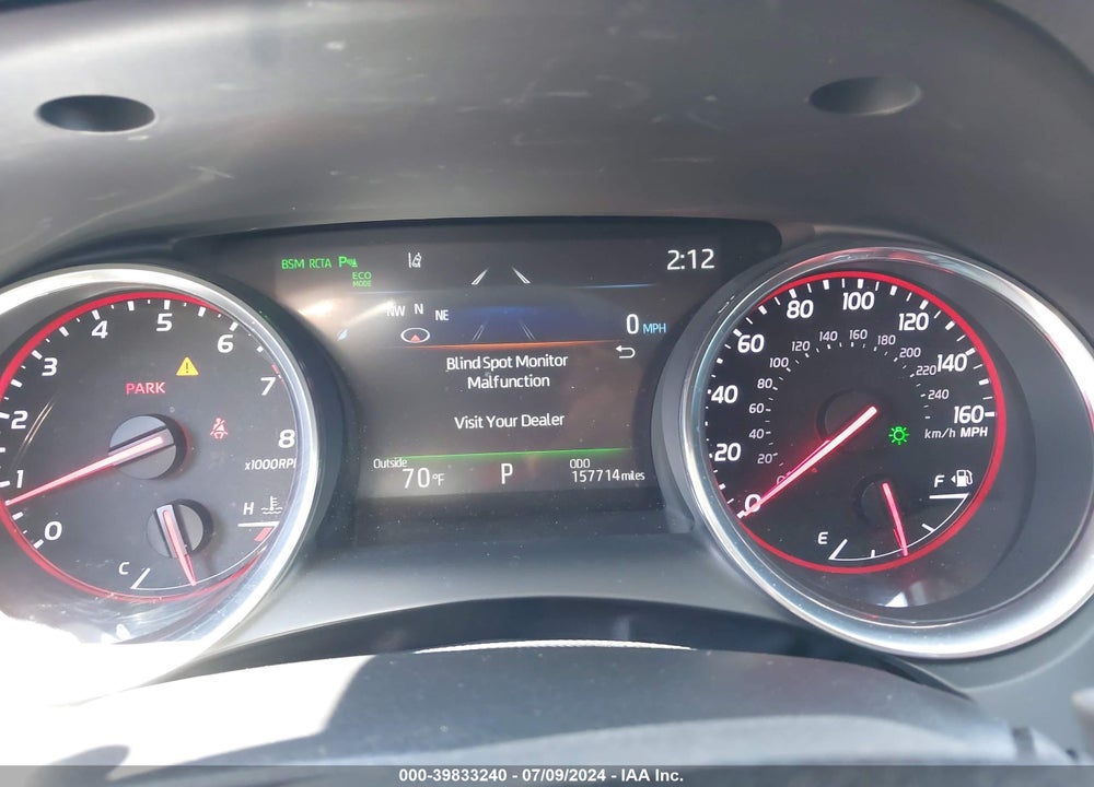 2019 TOYOTA CAMRY XSE V6 VIN: 4T1BZ1HKXKU031676
